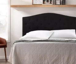 Brookside Curved Edge Upholstered Headboard -Living Room Furniture Store 810527110 2