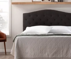 Brookside Curved Edge Upholstered Headboard -Living Room Furniture Store 810527111 2