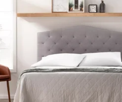 Brookside Curved Edge Upholstered Headboard -Living Room Furniture Store 810527114 2