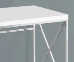 Monarch Metal Computer Desk -Living Room Furniture Store 810527355 3