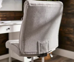 Real Living Villa Park Upholstered Armless Office Chair -Living Room Furniture Store 810531603 2