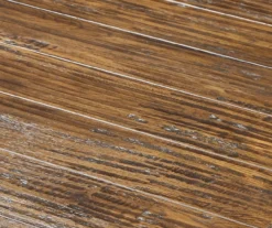 Rustic Pine & Dixie Almond Upholstered Dining Chairs, 2-Pack -Living Room Furniture Store 810535744 3