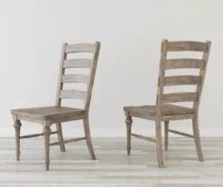 Sandstone Buff Ladderback Upholstered Dining Chairs, 2-Pack -Living Room Furniture Store 810535746 6