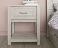 Sierra Ridge Levi Light Walnut Nightstand -Living Room Furniture Store 810538118 3