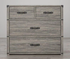 Nova Gray Oak 4-Drawer Storage Dresser 10 Nova Gray Oak 4-Drawer Storage Dresser -Living Room Furniture Store 810538201 1
