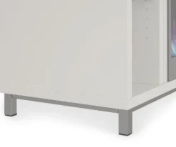 48" Intrepid White Electric Fireplace Console -Living Room Furniture Store 810538247 4