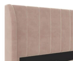 Little Seeds Valentina Velvet Full Bed -Living Room Furniture Store 810538404 5