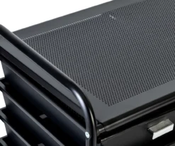 Black Metal 12-Drawer Rolling Storage Cart 11 Black Metal 12-Drawer Rolling Storage Cart -Living Room Furniture Store 810539917 4