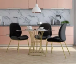 CosmoLiving Astor Velvet Dining Chair -Living Room Furniture Store 810540993 1