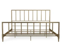 CosmoLiving Blair Brass Metal King Bed -Living Room Furniture Store 810541048 5