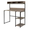 Daylicrew 2-Shelf Home Office Desk & Hutch -Living Room Furniture Store 810542286