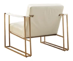 Kleemore Ostrich Embossed Leather Accent Chair -Living Room Furniture Store 810542293 5