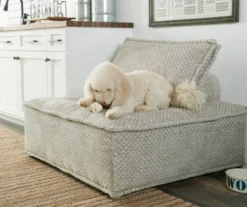 Bales Checkered Taupe Upholstered Accent Chair -Living Room Furniture Store 810542299 18