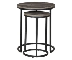 Briarsboro 2-Piece Nesting Accent Table Set -Living Room Furniture Store 810542311 2