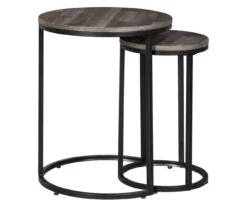 Briarsboro 2-Piece Nesting Accent Table Set -Living Room Furniture Store 810542311 3