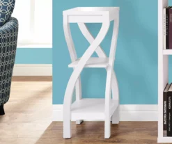 Monarch 3-Tier Twisted Leg Side Table -Living Room Furniture Store 810542509 1