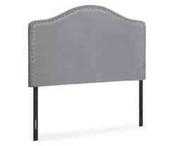 Monarch Faux Leather Button Tufted Headboard -Living Room Furniture Store 810542524 2