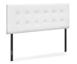 Monarch Faux Leather Button Tufted Headboard -Living Room Furniture Store 810542526 2