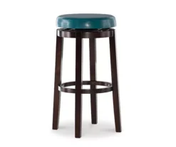 Clea 29" Padded Vinyl Swivel Counter Stool -Living Room Furniture Store 810543044 4