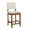 Jackson Cream Upholstered Wood Counter Stool 2 Jackson Cream Upholstered Wood Counter Stool -Living Room Furniture Store 810543082 A0 1