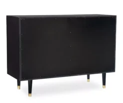 Urban Fresh Black & Gold 6-Drawer Textured Geometric Dresser -Living Room Furniture Store 810543103 5