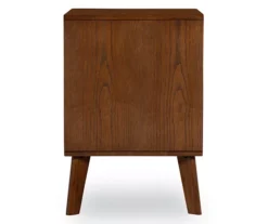 Shay Walnut 2-Drawer Wood Nightstand 8 Shay Walnut 2-Drawer Wood Nightstand -Living Room Furniture Store 810543116 4