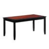 Shirley Black Cherry Transitional Wood Coffee Table 2 Shirley Black Cherry Transitional Wood Coffee Table -Living Room Furniture Store 810543142 1
