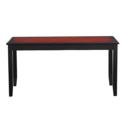 Shirley Black Cherry Transitional Wood Coffee Table -Living Room Furniture Store 810543142 4