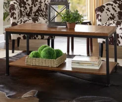 Patrick Brown 2-Tier Coffee Table 8 Patrick Brown 2-Tier Coffee Table -Living Room Furniture Store 810543144 2