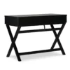 Kari Black Lift-Top Campaign Desk -Living Room Furniture Store 810543173 1