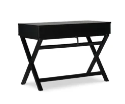 Kari Black Lift-Top Campaign Desk -Living Room Furniture Store 810543173 5
