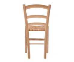 Bordeaux Natural Handwoven Ladder Back Side Chairs, 2-Pack -Living Room Furniture Store 810543191 A2 6