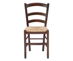 Bordeaux Walnut Handwoven Ladder Back Side Chairs, 2-Pack 22 Bordeaux Walnut Handwoven Ladder Back Side Chairs, 2-Pack -Living Room Furniture Store 810543200 A0 3