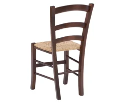 Bordeaux Walnut Handwoven Ladder Back Side Chairs, 2-Pack 21 Bordeaux Walnut Handwoven Ladder Back Side Chairs, 2-Pack -Living Room Furniture Store 810543200 A2