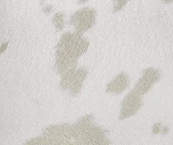 Austin Brown Linen Cow Print Office Chair -Living Room Furniture Store 810543224 A8 5