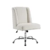 Comfort Home Warm White Sherpa Chair -Living Room Furniture Store 810543232 1