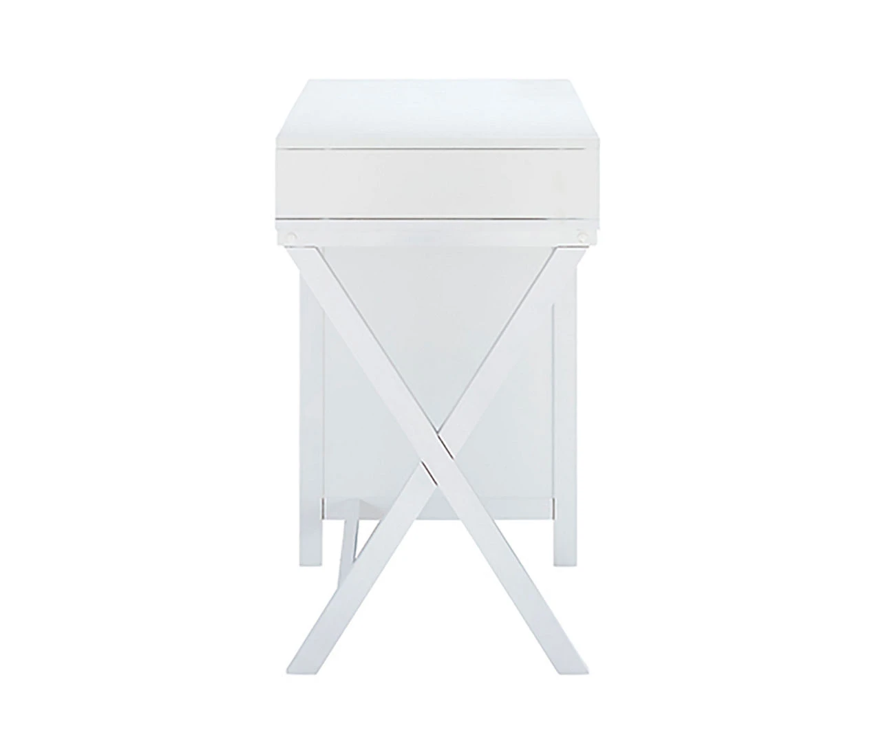 Kari White 4-Drawer Office Desk 6 Kari White 4-Drawer Office Desk - Image 4