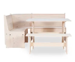 Cape Cod 3-Piece Breakfast Nook Set -Living Room Furniture Store 810543352 3