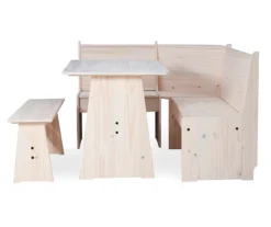 Cape Cod 3-Piece Breakfast Nook Set -Living Room Furniture Store 810543352 4