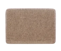 Clark Walnut & Light Brown Upholstered Tweed Backless Counter Stool 16 Clark Walnut & Light Brown Upholstered Tweed Backless Counter Stool -Living Room Furniture Store 810543403 A4 4