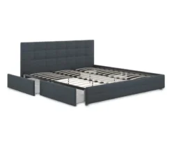 Atwater Living DHP Ryder Linen Upholstered Bed With Storage -Living Room Furniture Store 810543641 3