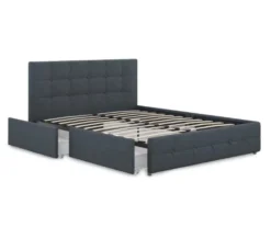 Atwater Living DHP Ryder Linen Upholstered Bed With Storage -Living Room Furniture Store 810543642 3