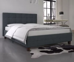 Atwater Living DHP Ryder Linen Upholstered Bed -Living Room Furniture Store 810543643 1