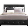 DHP Dana Faux Leather Upholstered Queen Bed 2 DHP Dana Faux Leather Upholstered Queen Bed -Living Room Furniture Store 810543735 3