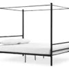 DHP Kate Black Metal Full Canopy Bed 1 DHP Kate Black Metal Full Canopy Bed -Living Room Furniture Store 810543780 4