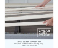 Isabelle Cream Upholstered Twin Wingback Bed -Living Room Furniture Store 810547603 810547607 810547628 810547611 7