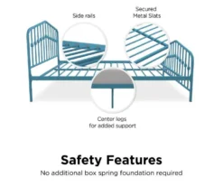 Navogratz Bushwick Metal Bed -Living Room Furniture Store 810548778 5