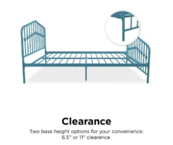 Navogratz Bushwick Metal Bed -Living Room Furniture Store 810548778 6