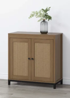 Real Living Seven Hills Cane Door Storage Cabinet -Living Room Furniture Store 810561049 11