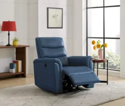 Real Living Faux Leather Power Recliner -Living Room Furniture Store 810568022 2